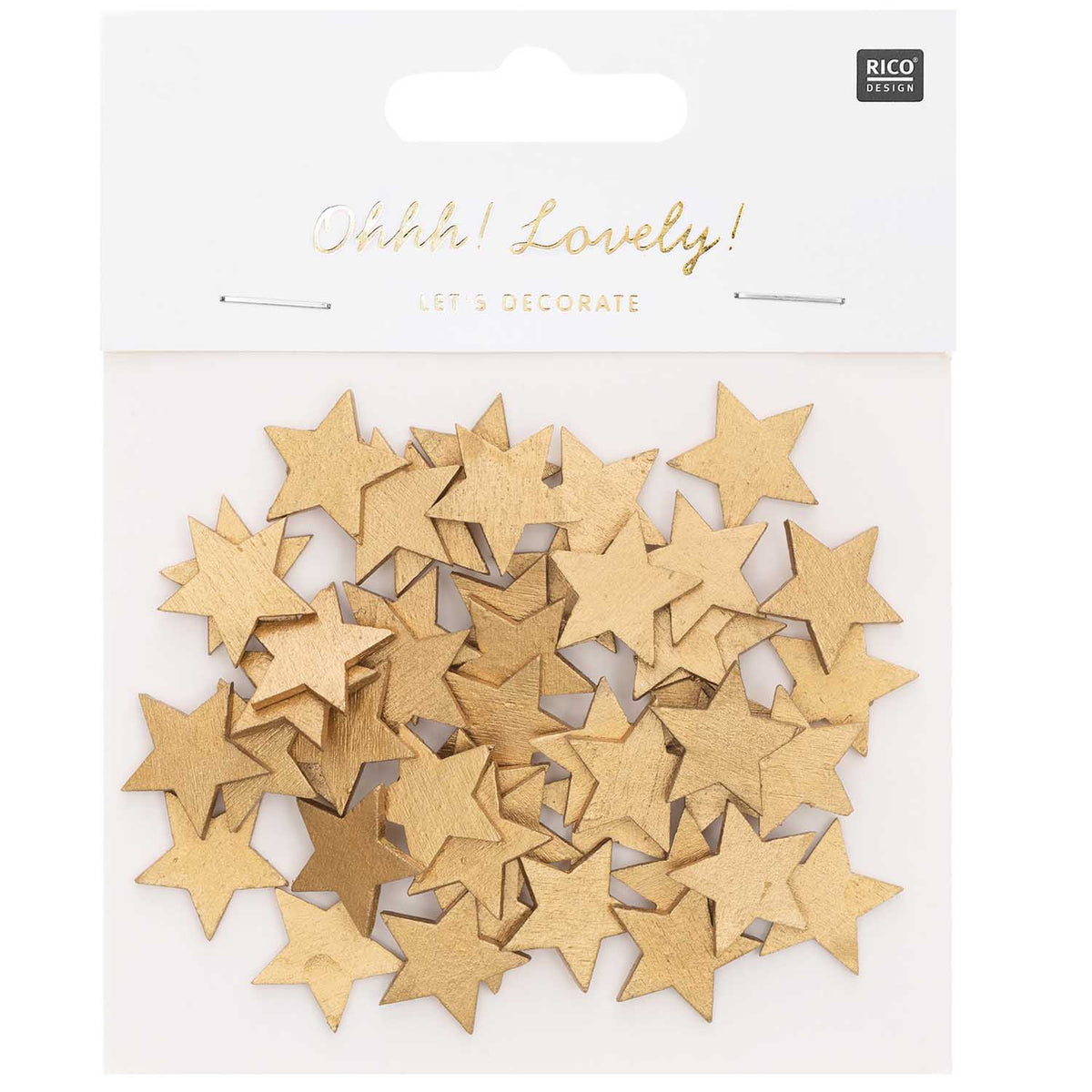 Silver Snowflake Wooden Confetti