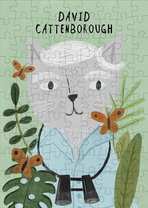 Mini 99 Piece Jigsaw: David Cattenborough