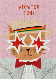 Mini 99 Piece Jigsaw: Meowton John