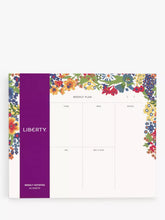 Load image into Gallery viewer, Liberty Margaret Weekly Notepad