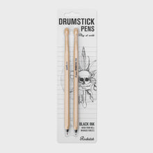 Load image into Gallery viewer, Black Drumstick Pens