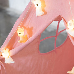 Pastel Deer LED String Lights