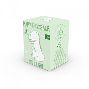 Mini White Dinosaur Night Light