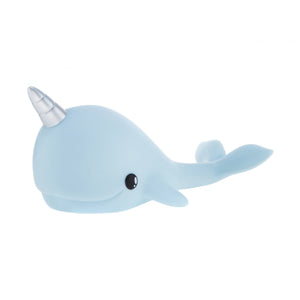 Blue Narwhale Medium Night Light