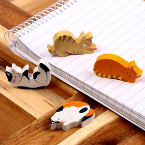 Assorted Cat Erasers