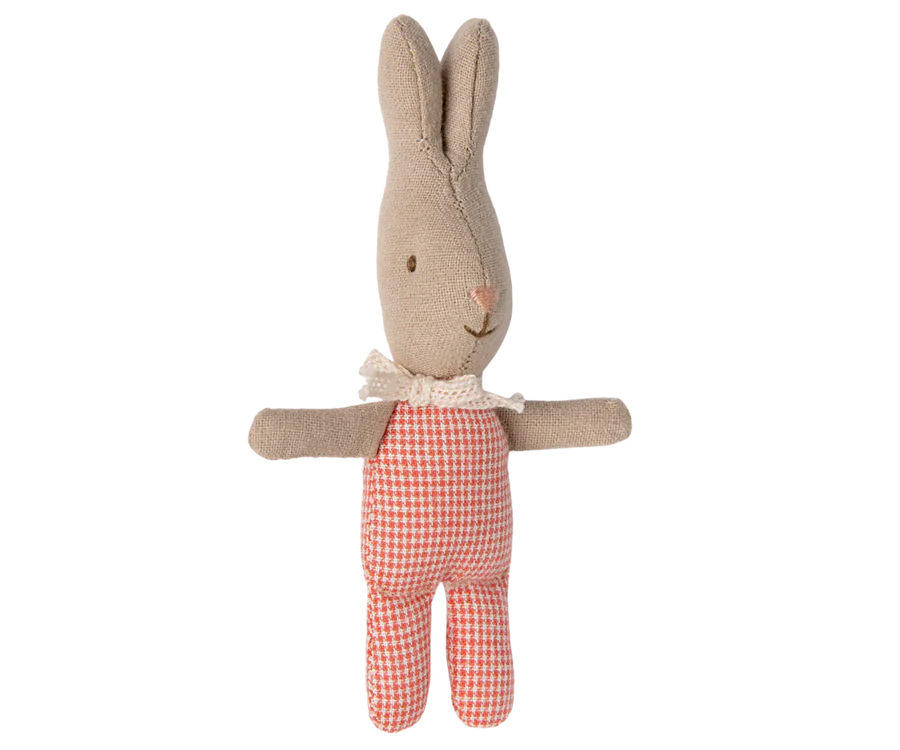 Mini Red Check Bunny