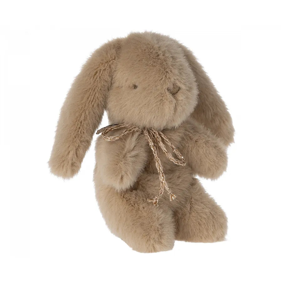 Mini Plush Bunny: Cream Peach