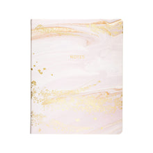 Load image into Gallery viewer, Pink Marble Desk Journal with Bookmark