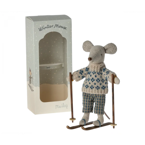 Winter Mice Ski Set - Dad Mouse