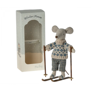 Winter Mice Ski Set: Dad Mouse