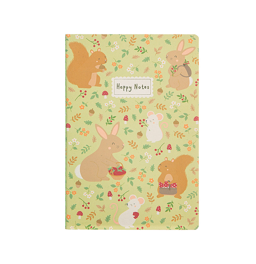 A5 Garden Friends Notebook