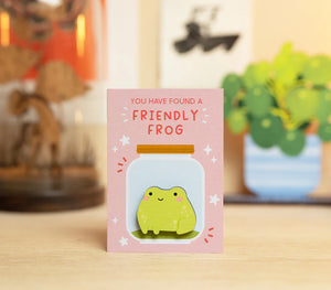 Friendly Frog Pin