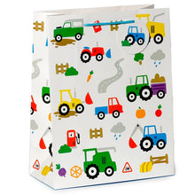 Load image into Gallery viewer, Large Tractors Gift Bag