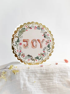 Joy Circular Card