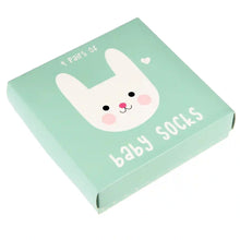 Load image into Gallery viewer, Box Of Bunny Baby Socks