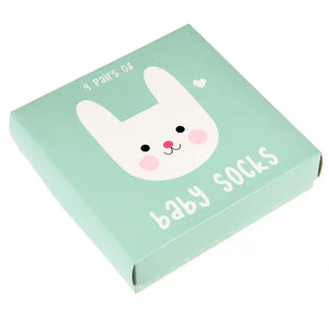 Box Of Bunny Baby Socks