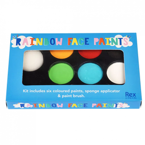 Rainbow Face Paint Set