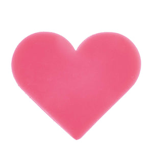 Neon Pink Heart Eraser