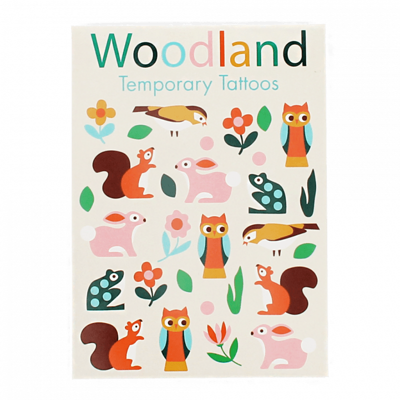 Woodland Temporary Tattoos