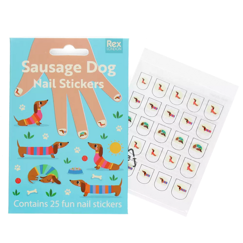 Sausage Dog Nail Stickers