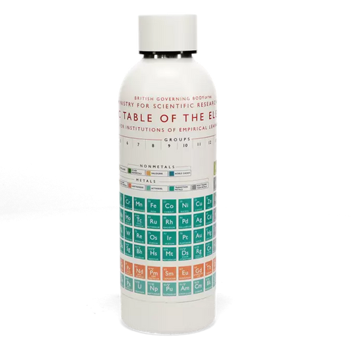 Periodic Table Stainless Steel Bottle