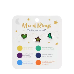 Set Of Three Mood Rings