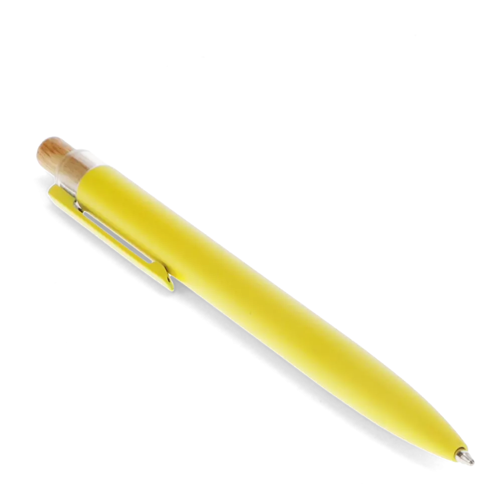 Recycled Ball Point Pen: Yellow