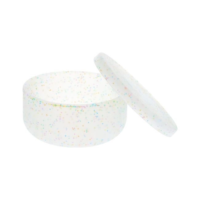 Pastel Confetti Silicone Storage Box