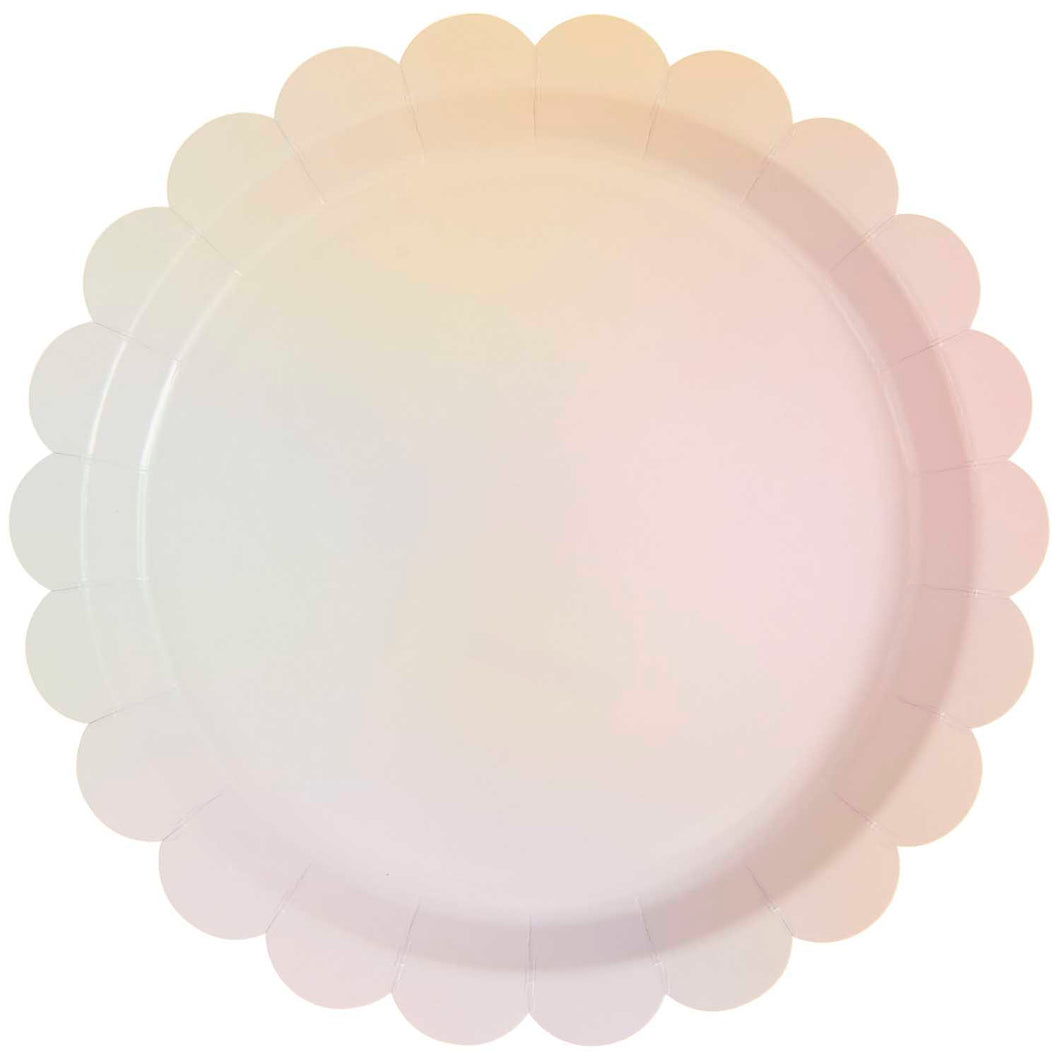 Pastel Paper Plates