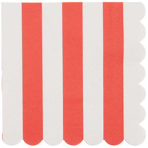 Red Stripe Napkins