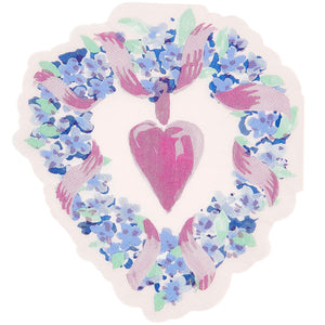 Heart Wreath Napkins