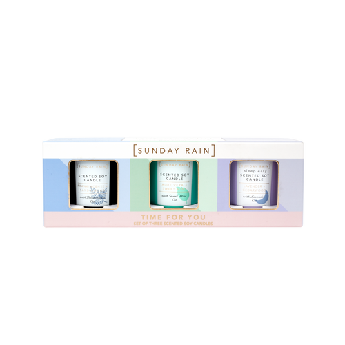 Mini Scented Candle Trio