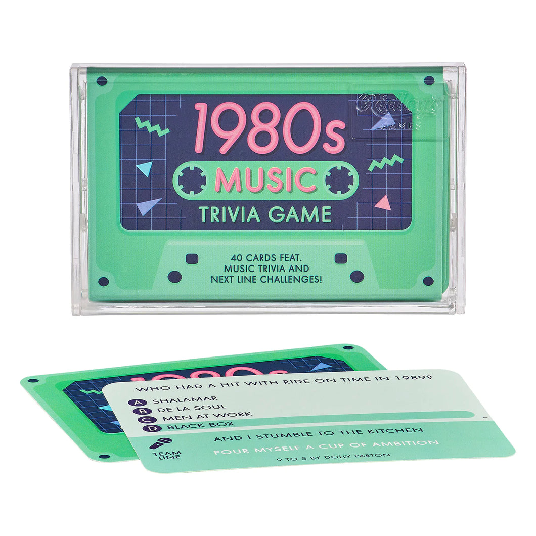 1980s Music Trivia Game