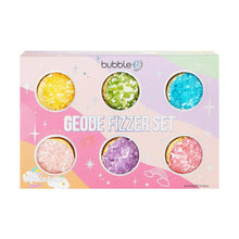 Load image into Gallery viewer, Rainbow Geode Bath Fizzer Gift Set