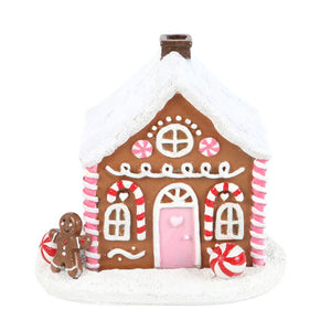 Gingerbread House Incense Cone Burner