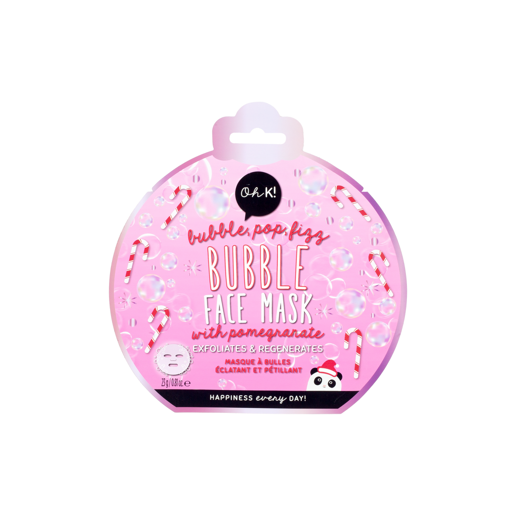 Bubble Pop Fizz Bubble Face Mask