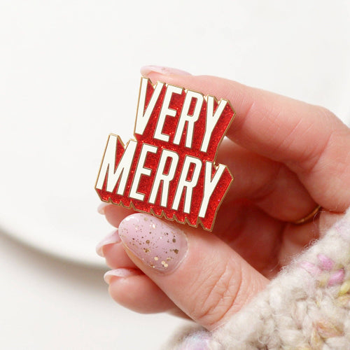 Very Merry Enamel Pin