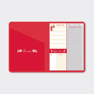 Christmas Lists Notebook