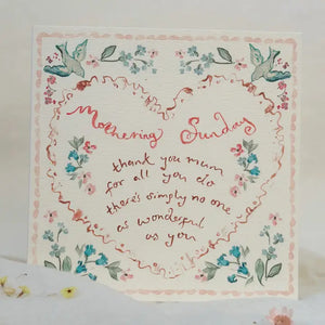 Mothering Sunday Square Card