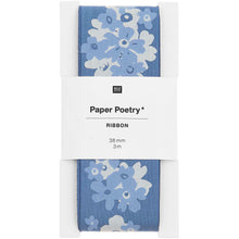 Load image into Gallery viewer, Forget Me Not Taffeta Ribbon