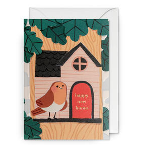 Little Bird House New Home Card