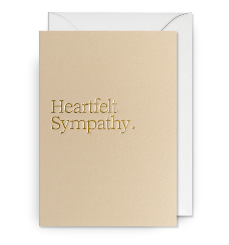 Heartfelt Sympathy Card