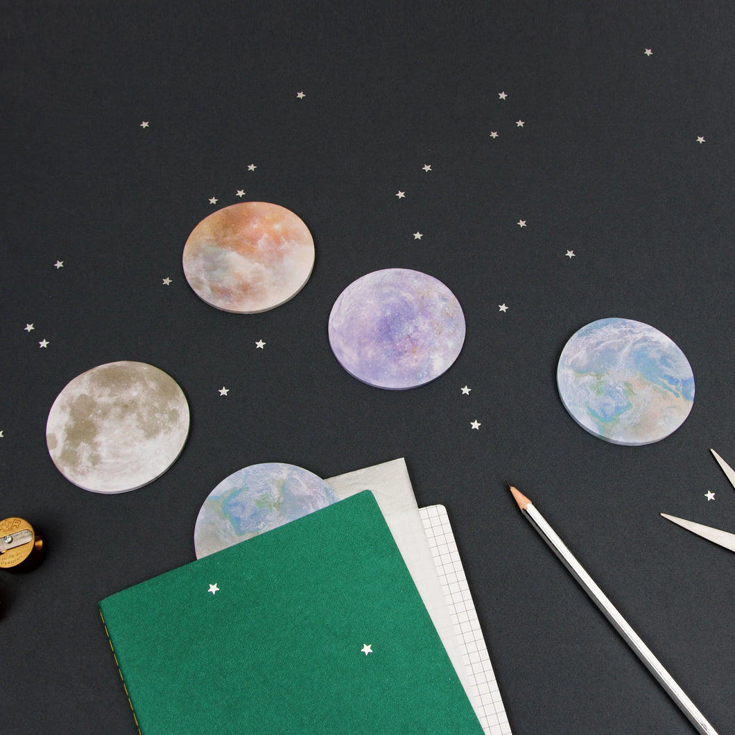 Assorted Planet Sticky Notes