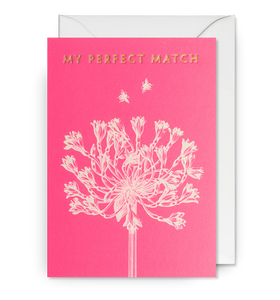 My Perfect Match Floral Card