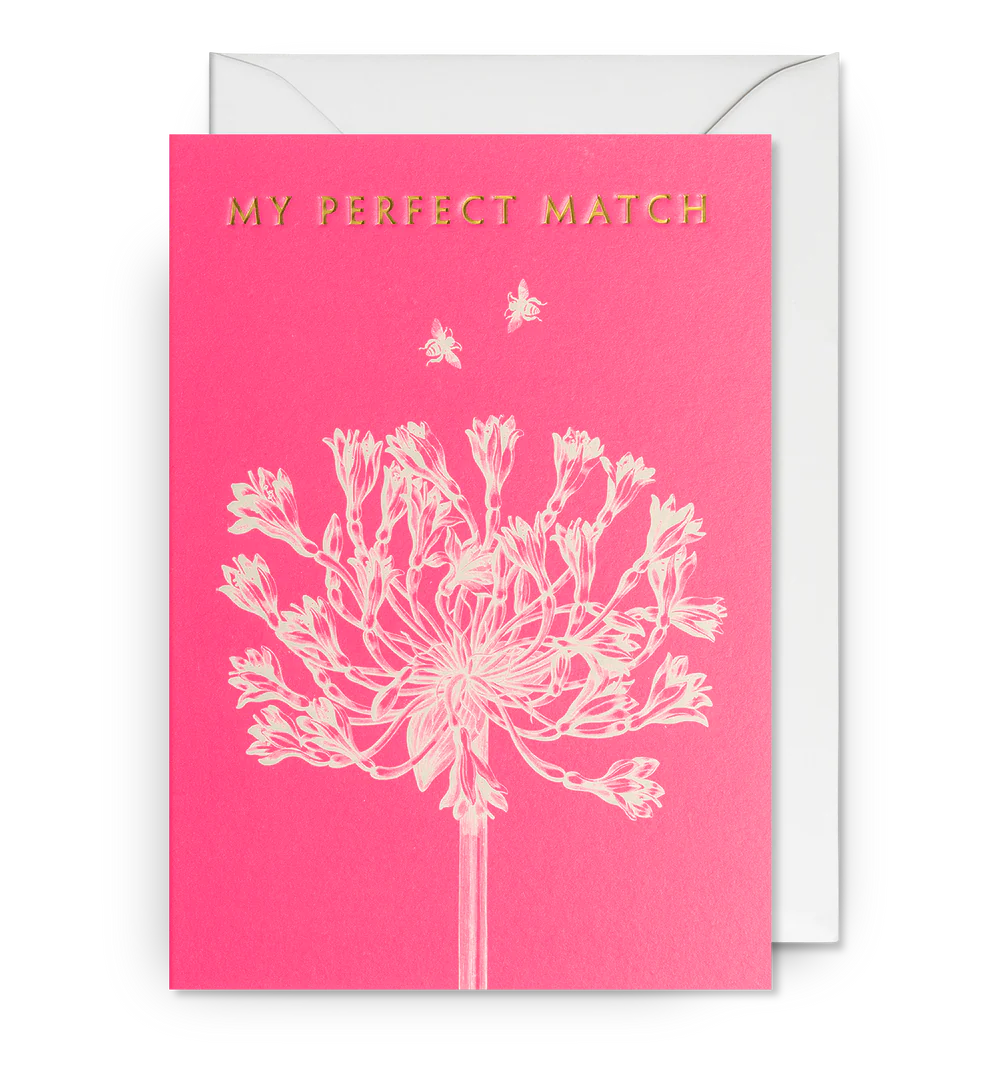 My Perfect Match Floral Card