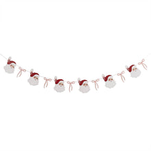 Load image into Gallery viewer, Santa &amp; Bow Garland