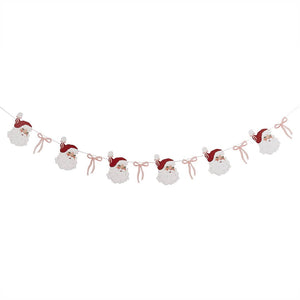 Santa & Bow Garland