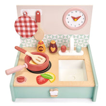 Load image into Gallery viewer, Wooden Play Kitchenette