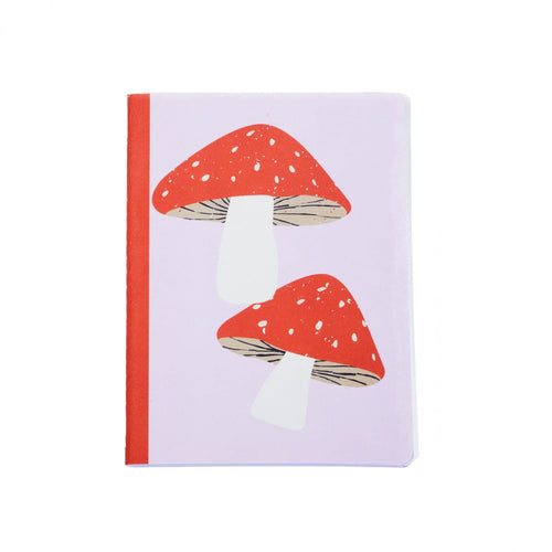 Red Mushroom A5 Notebook