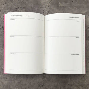 Pink Stripe 2024 Planner